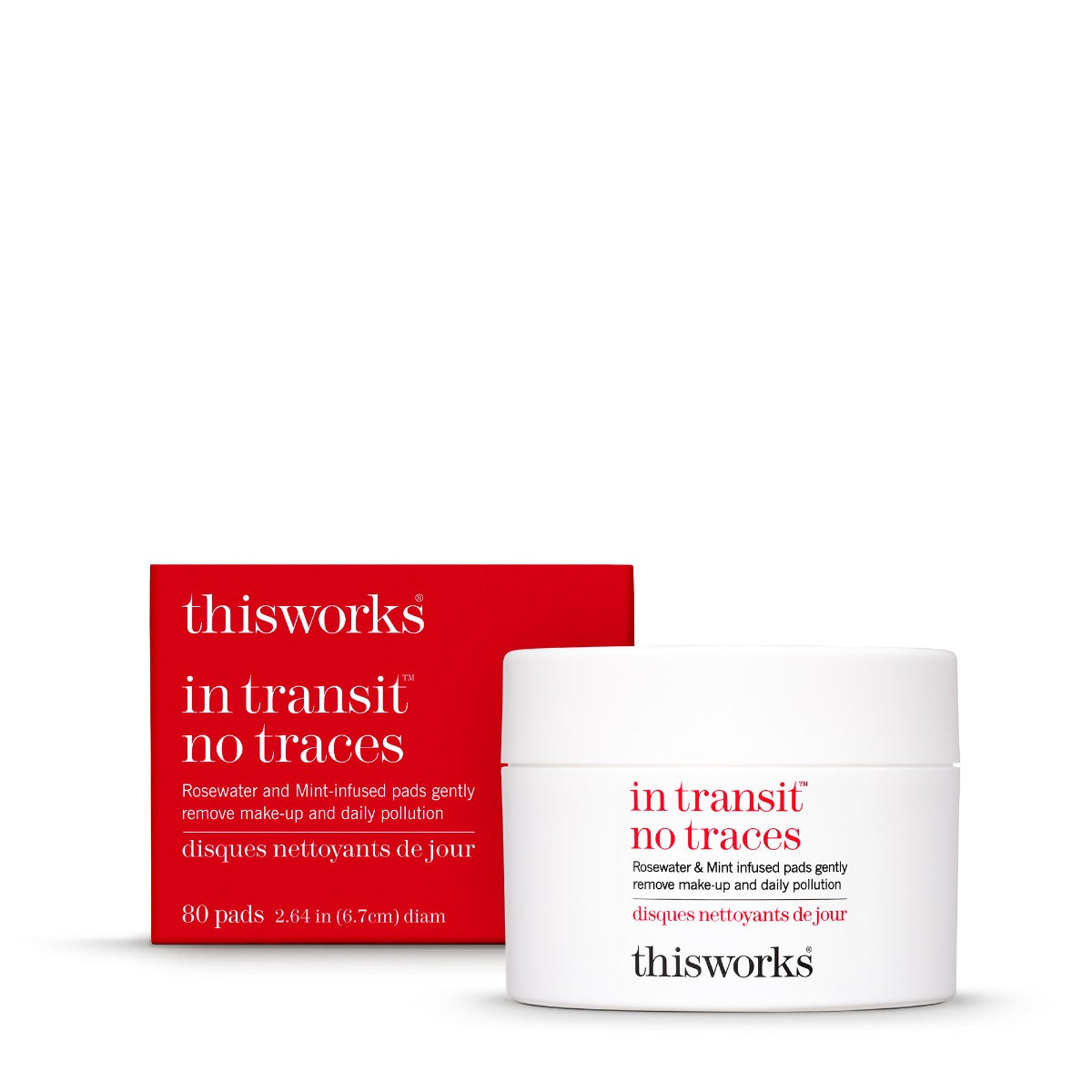 In Transit No Traces 80 Pads
