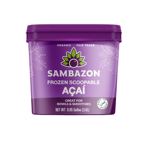 Sambazon Frozen Scoopable Açaí Sorbet - 10L