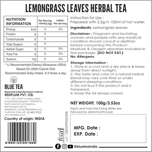Blue Tea Lemon Grass 100g