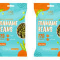 Livsmart Crunchy Roasted Edamame Beans - Sea Salt 52g Each (Pack Of 2)