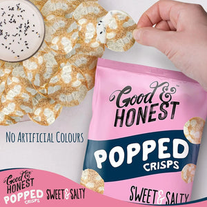 Good & Honest Gluten-Free Sweet & Salty Popped Crisps 75g
