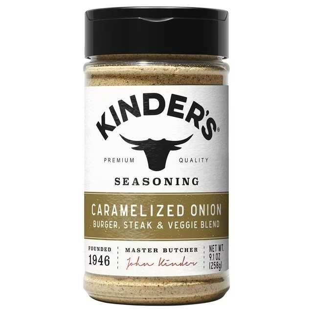 Kinder's Caramelized Onion Burger Rub and Seasoning 258g
