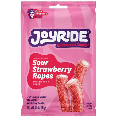 Joyride Sour Strawberry Ropes Candy 99g