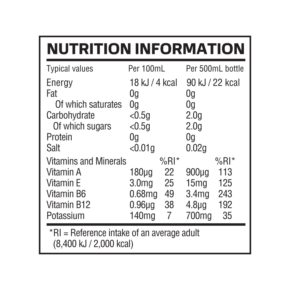 Prime Blue Raspberry Hydration Drink 500ml