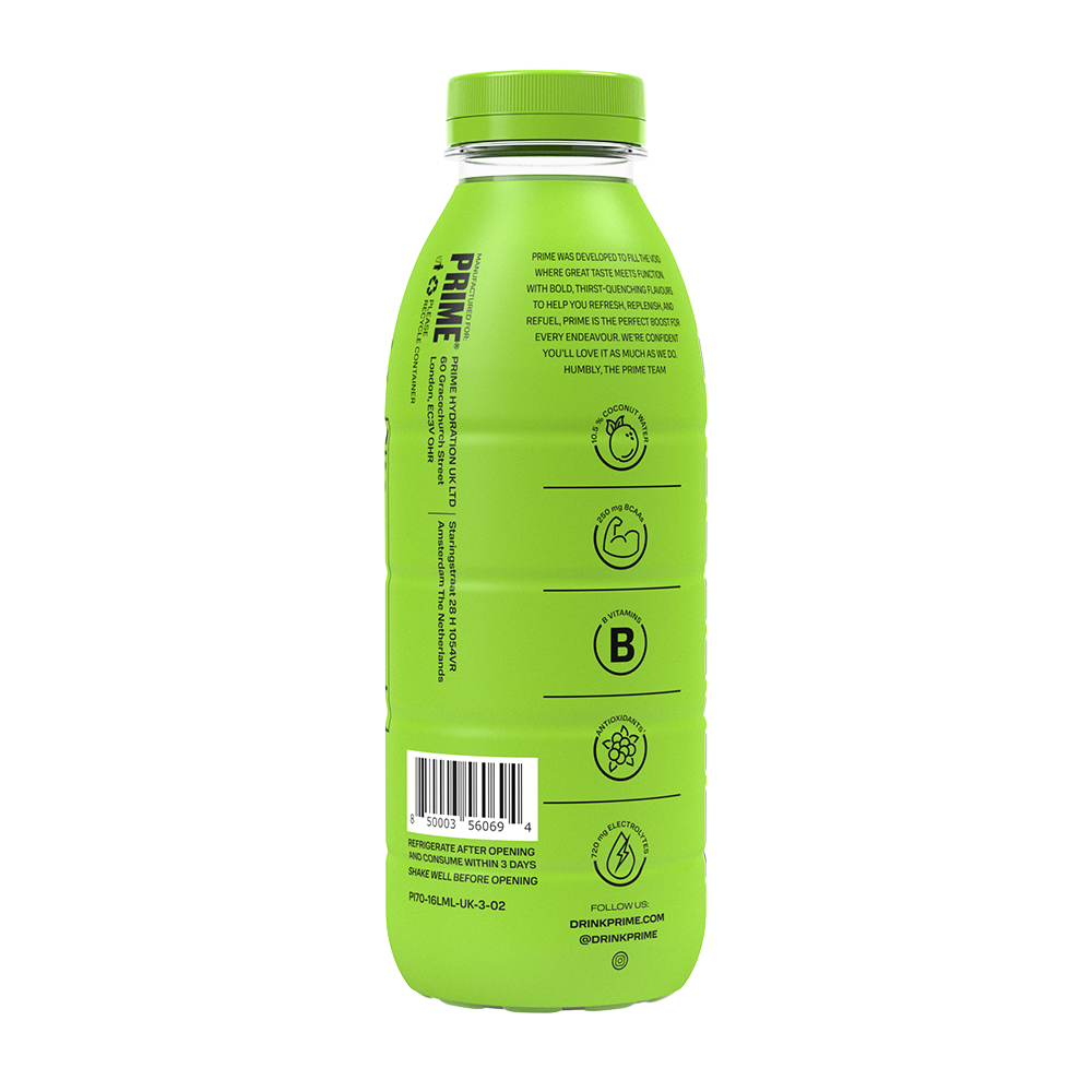 Prime Lemon Lime Hydration Drink 500ml