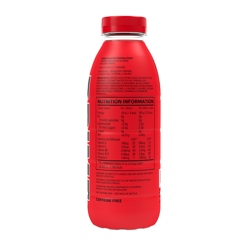 Prime Tropical Punch Hydration Drink 500ml