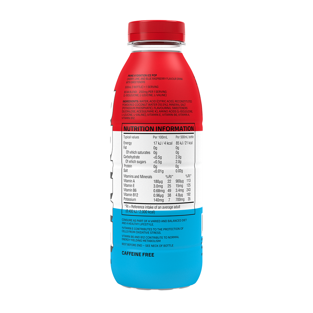 Prime Drink Ice Pop Hydration Drink 500ml
