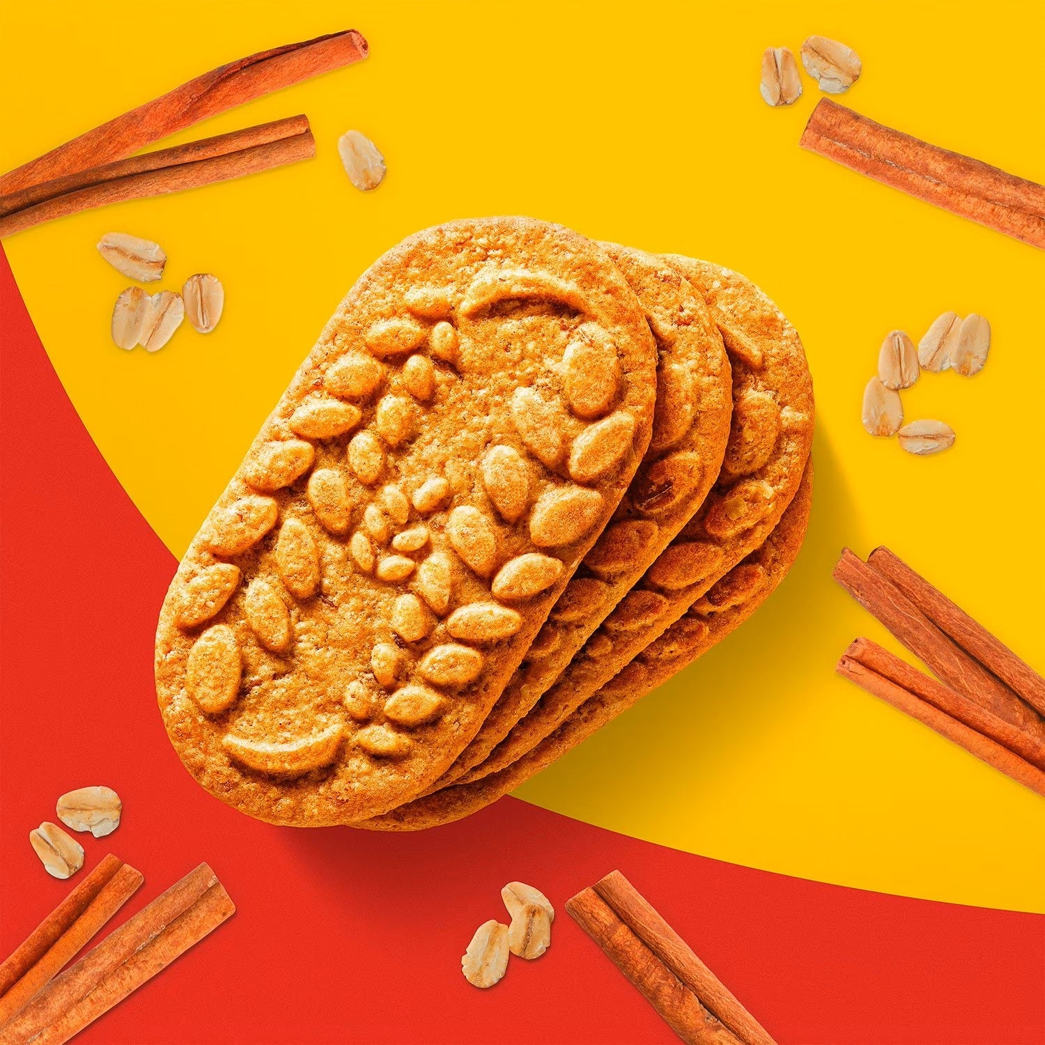 Belvita Crunchy 4 Breakfast Biscuits, Cinnamon Brown Sugar 50g