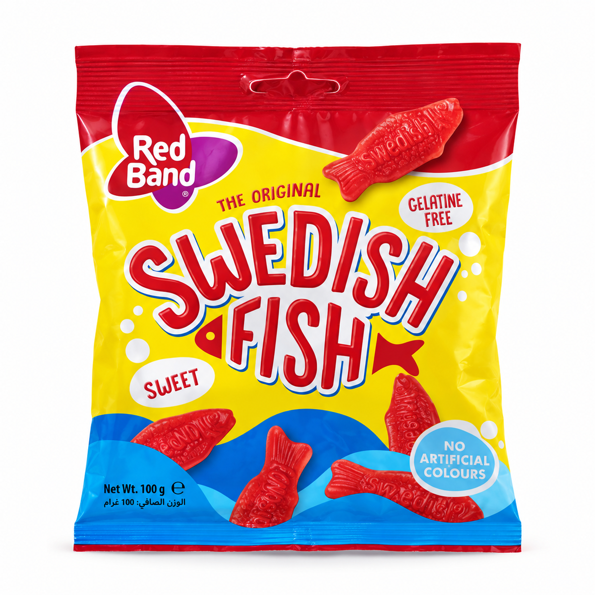 Red Band Swedish Fish - 100g