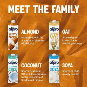 Alpro Almond - 1L Pack of 4
