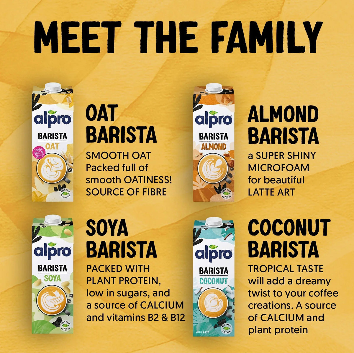 Alpro Barista Oat - Case of 8 (8 x 500ml)