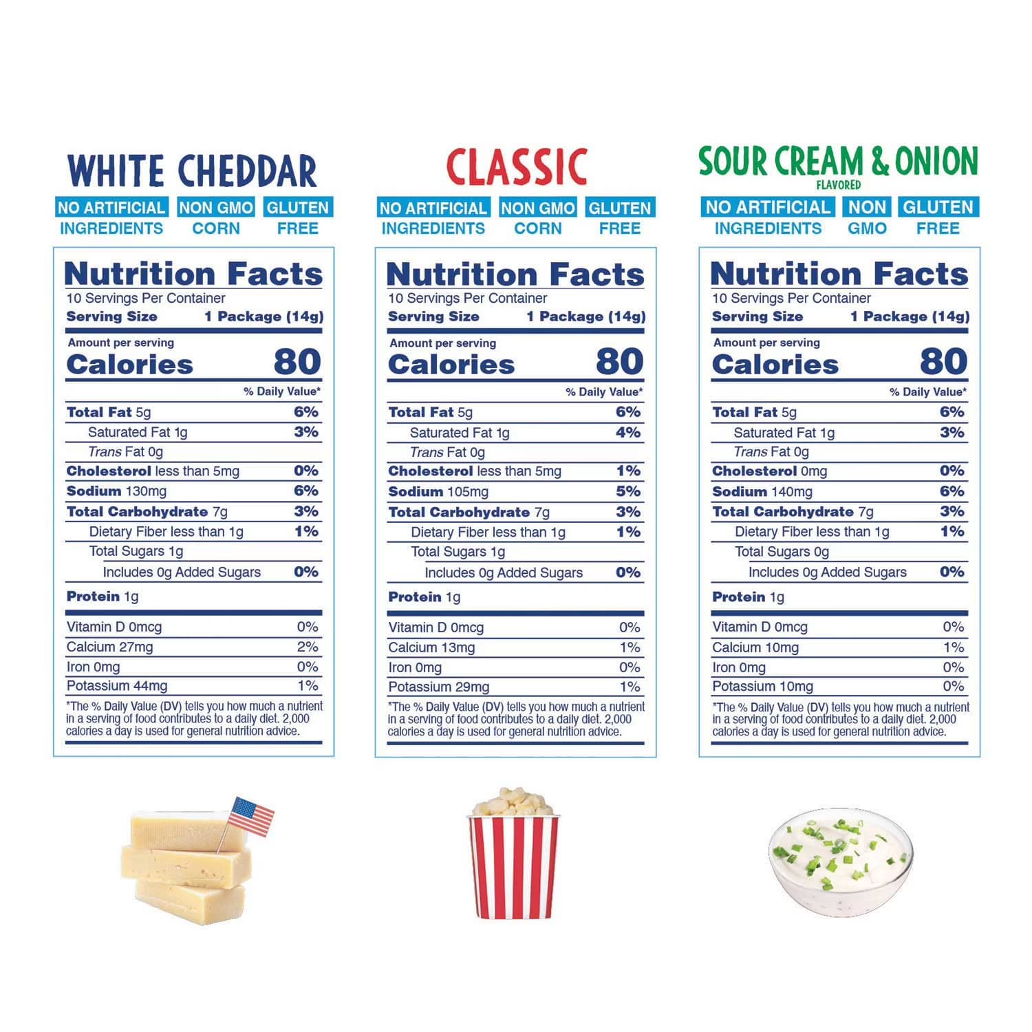 Like Air Puffcorn Variety Pack 14g (30pk)