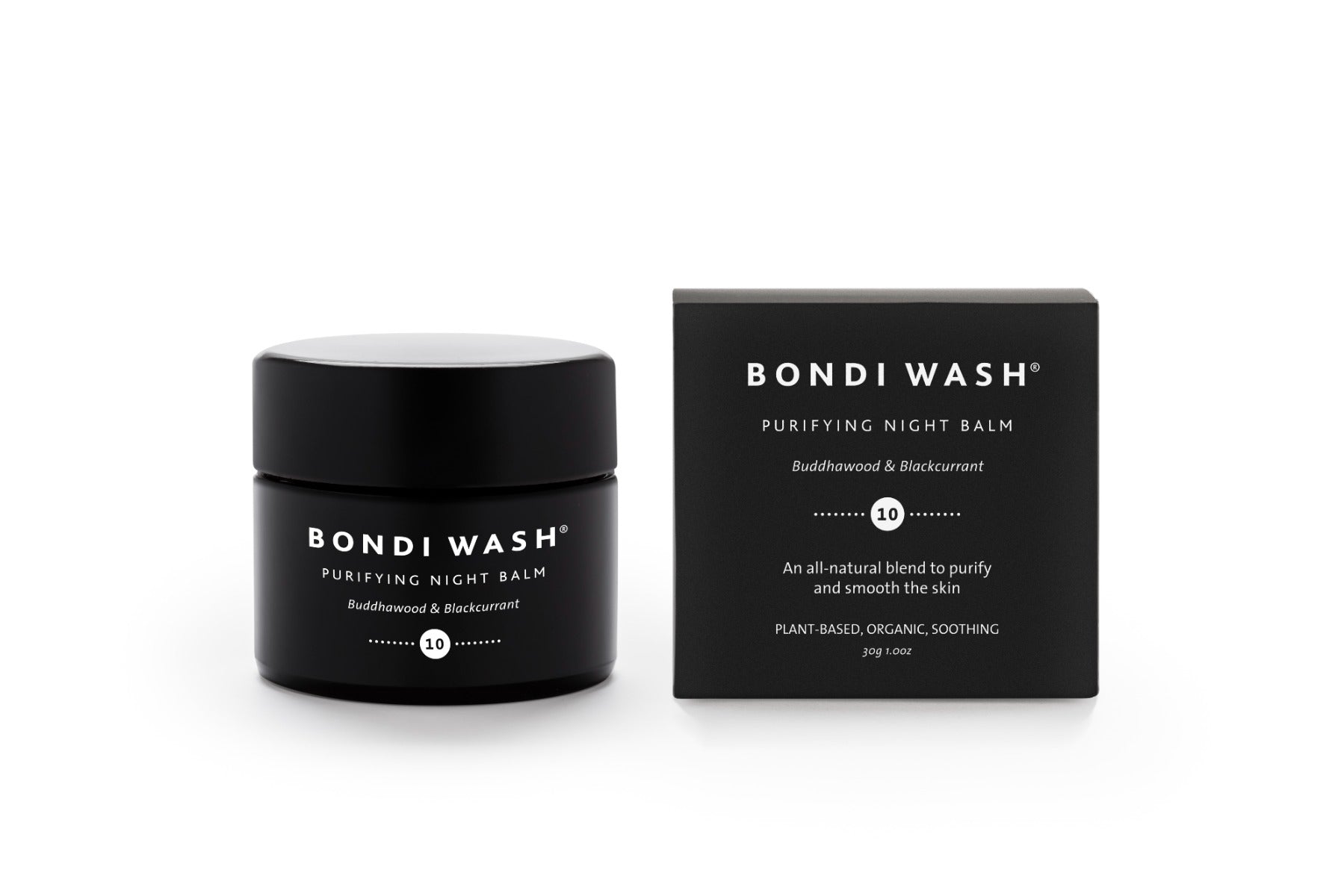 Bondi Wash Purifying Night Balm Buddhawood & Blackcurrant 30g