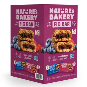Nature's Bakery Fig Bars Variety Pack - 57g (32pc)