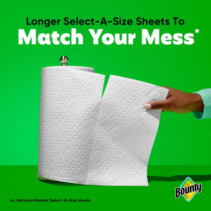 Bounty Select A-Size Paper Towels - 12 Rolls