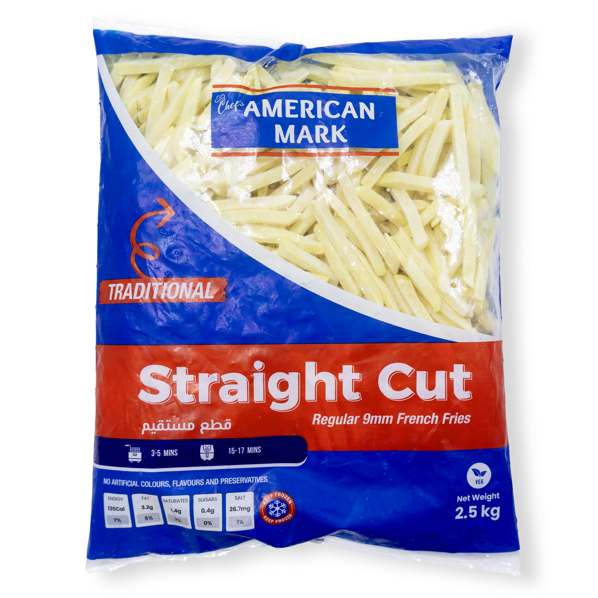 Straight Cut Fries 9mm | American Mark
