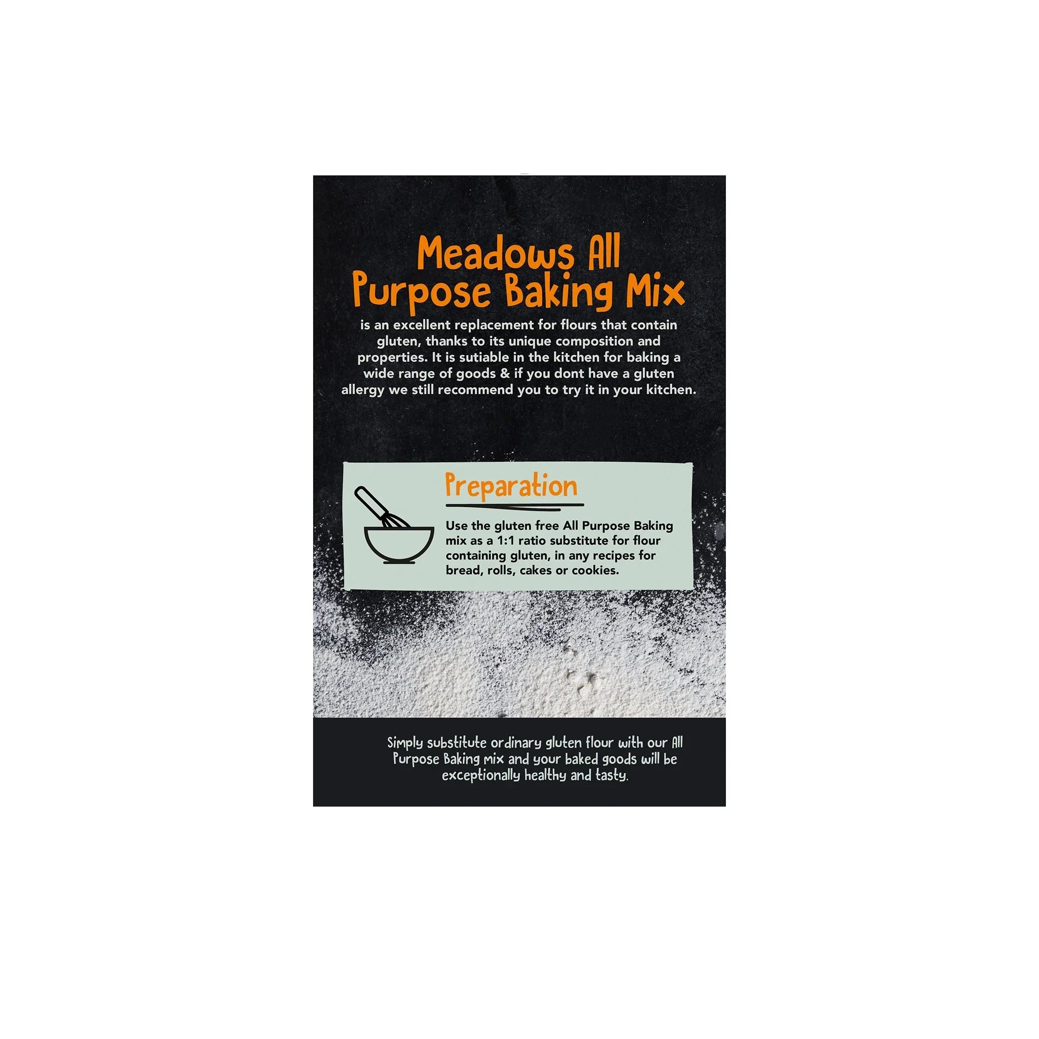 Meadows Organic and Gluten free All Purpose Flour 450g