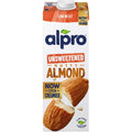Alpro Almond Unsweetened Drink, 1L, 100% Plant Based And Dairy Free, Suitable For Vegans, Naturally Free From Lactose, Rich In Nutrients