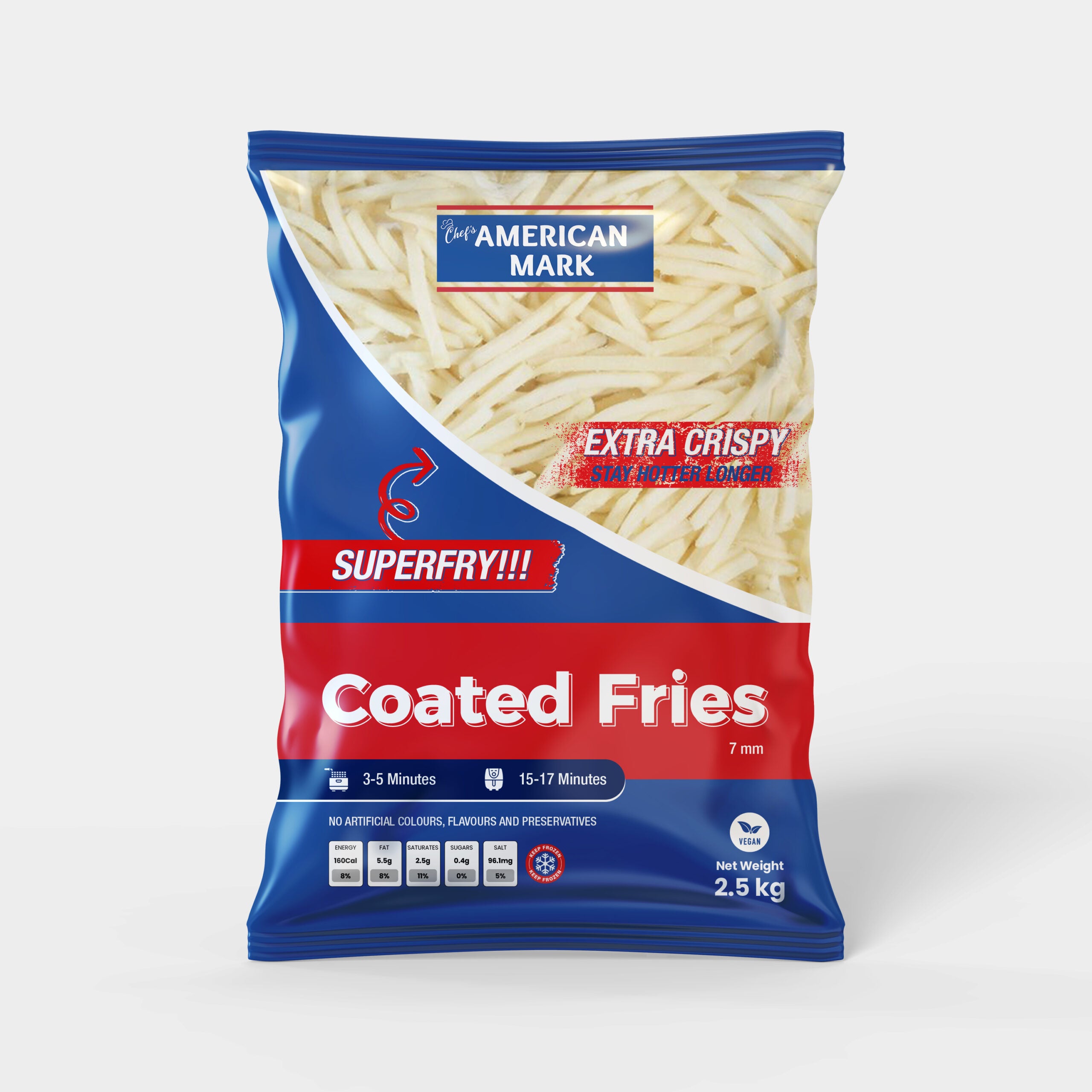 Coated Fries 6mm | American Mark