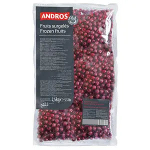 Andros Chef Frozen Morello Cherries 2.5Kg