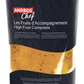 Andros Chef Frozen Passion Fruit Seeds High Fruit Compote Pouch 1kg