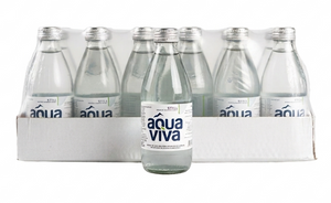 Aqua Viva Still Natural Mineral Water Glass bottle x 24