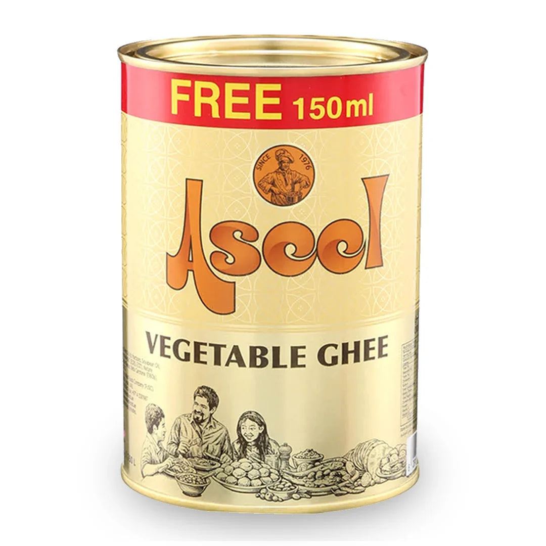 Aseel Vegetable Ghee - 500ml 2 Packs