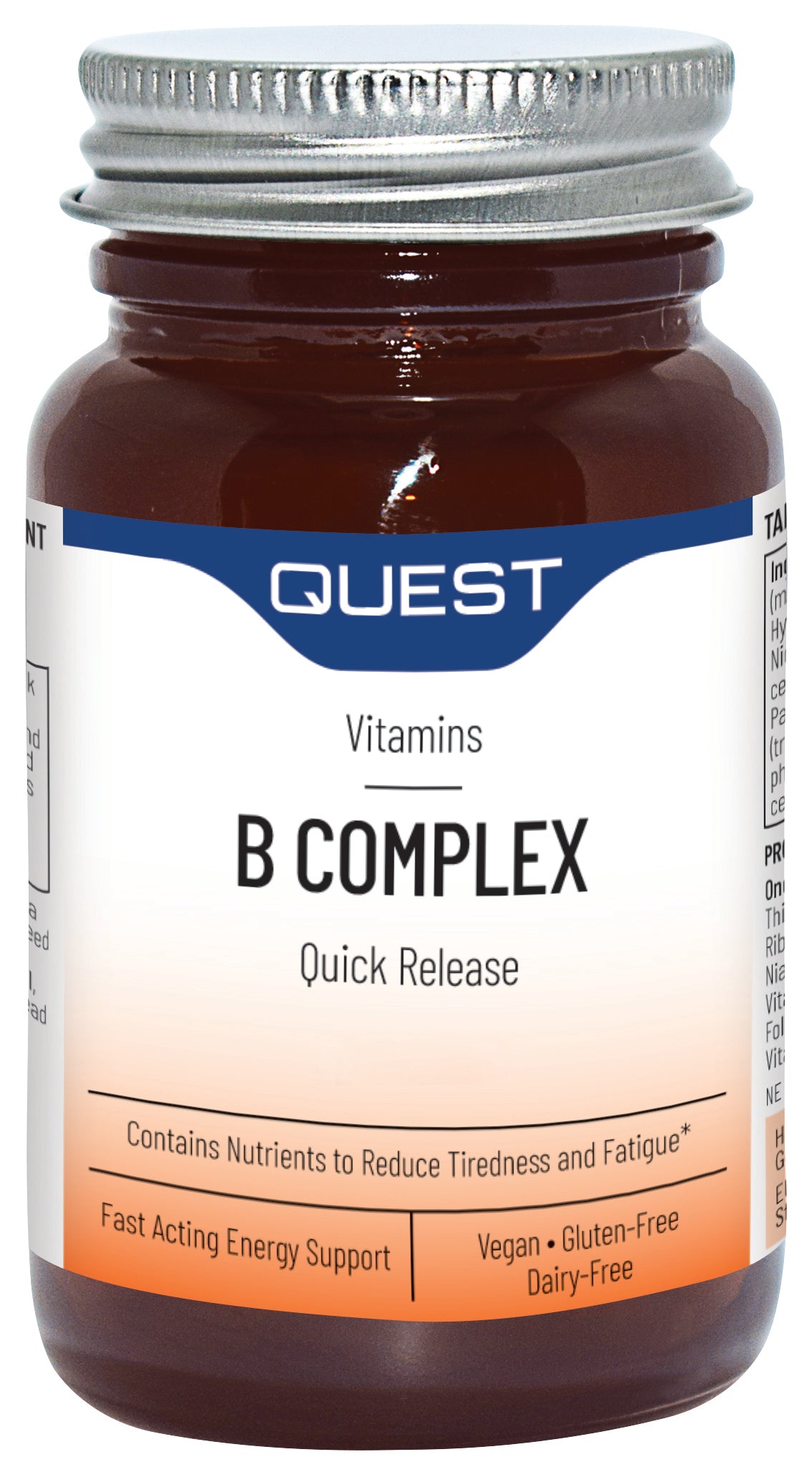 B Complex Quick Release 60’s supplement