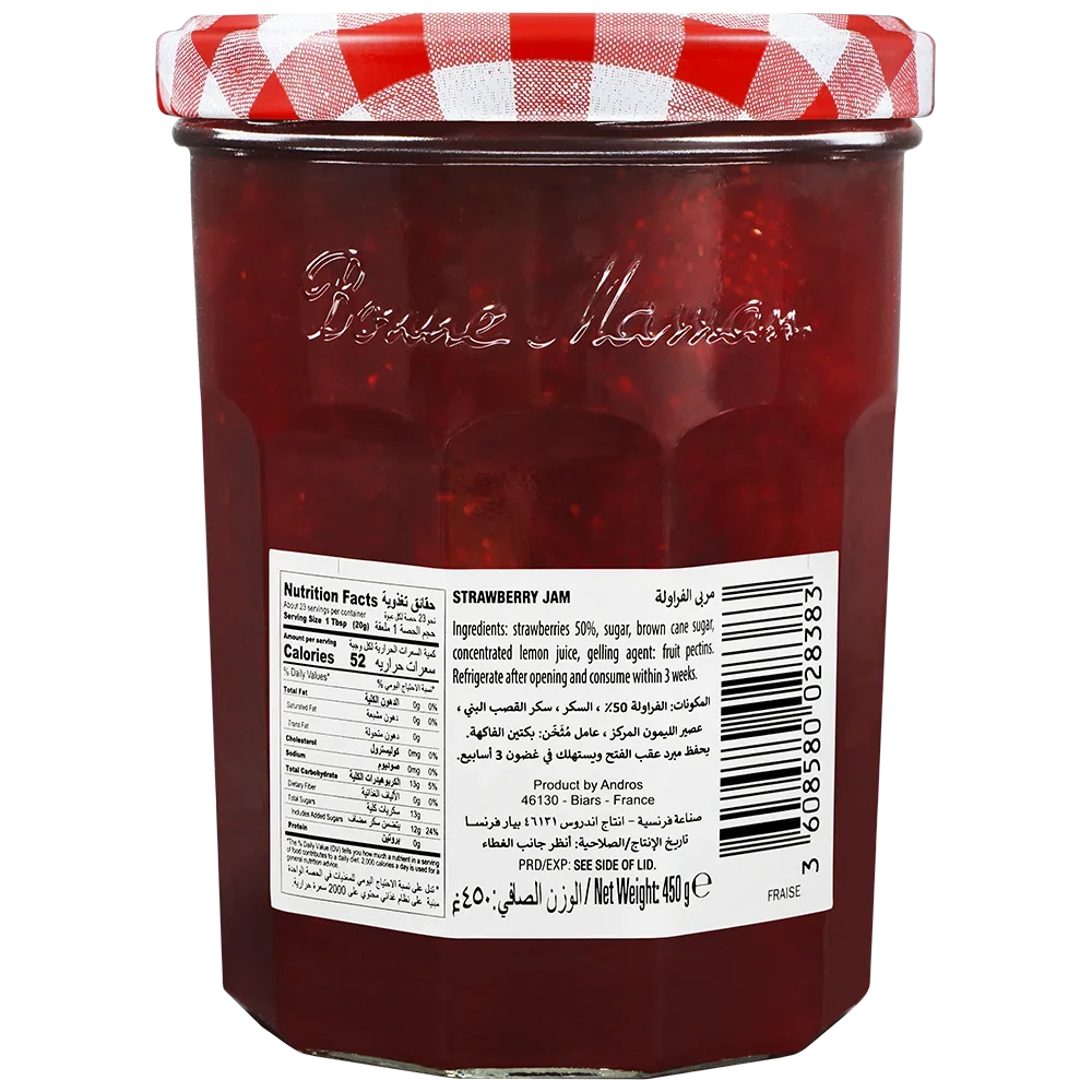 Bonne Maman Strawberry Preserve - 750g