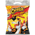 Cheetos Crunchy Flaming Hot Cheese Flavored Snack, Made with Real Cheese, 11 Pack 13.75 OZ (390g) – Export
