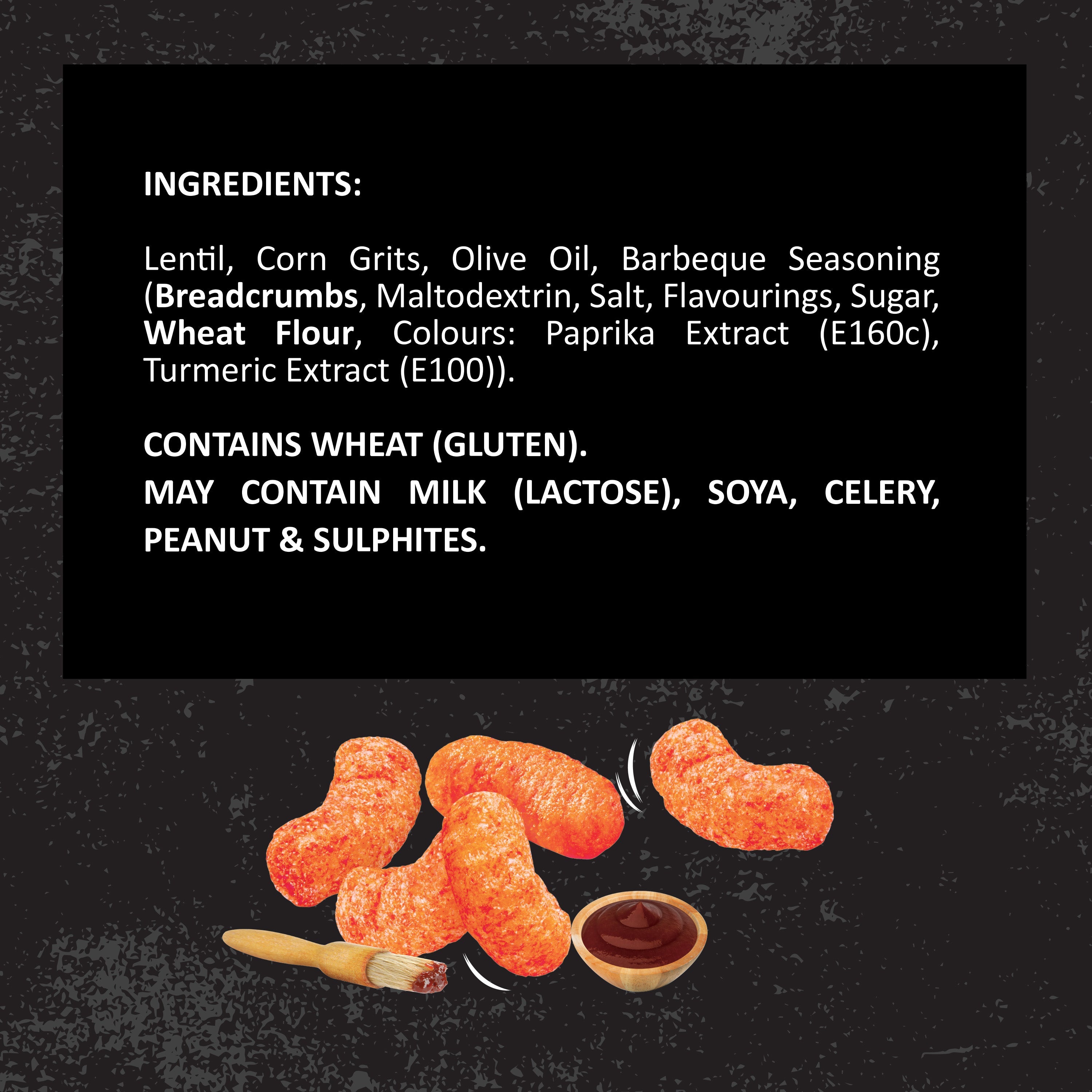Fade Fit - Barbeque Puffs, Rich in Protein, Baked, NON GMO 40gm