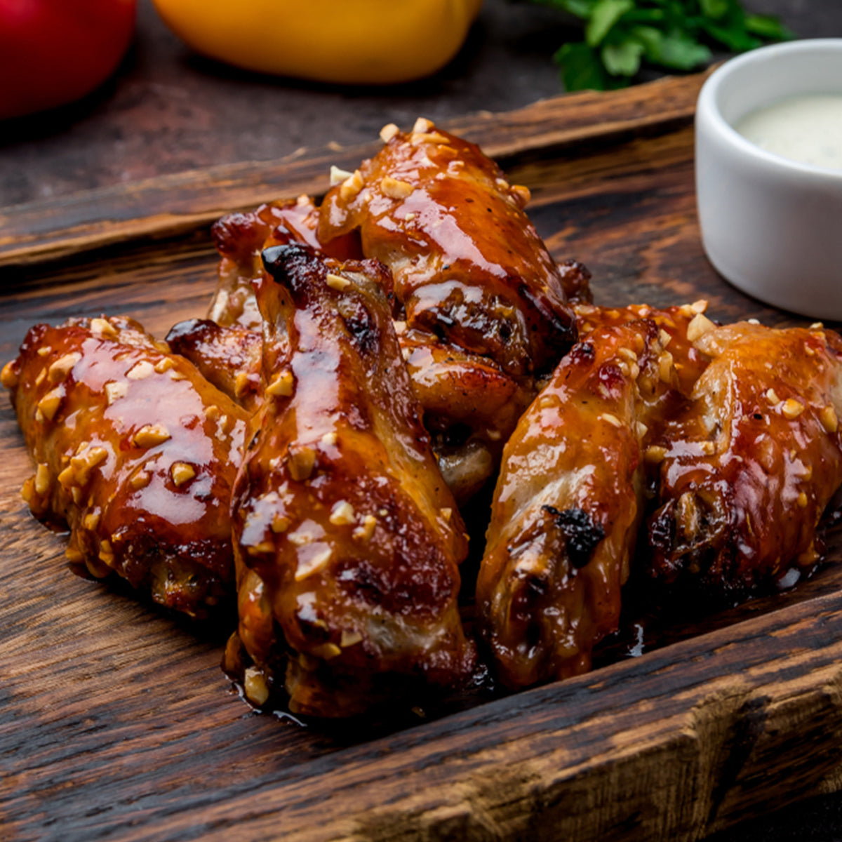 BBQ Chicken Wings Marinated 10×1 kg