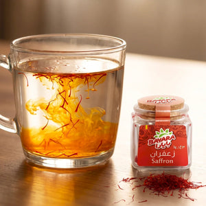 Bayara Saffron Glass Jar - 3g
