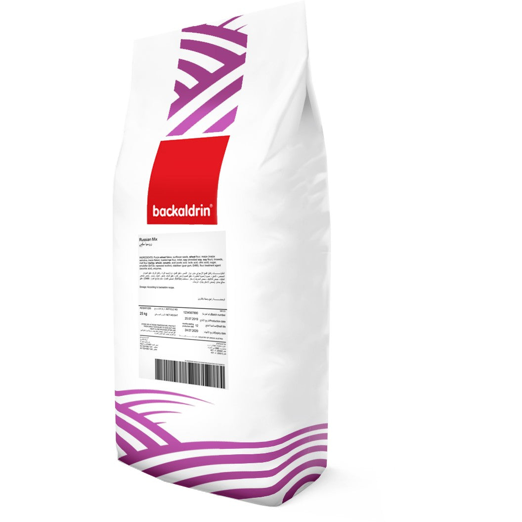 Backaldrin Russian Mix 33% 25Kg, Bread Mixes