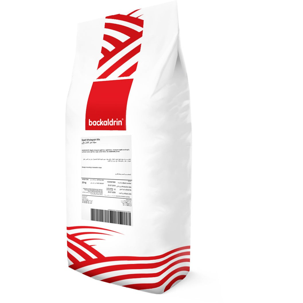 Backaldrin Spelt Wholegrain Mix 100% (25Kg), Bread Mixes