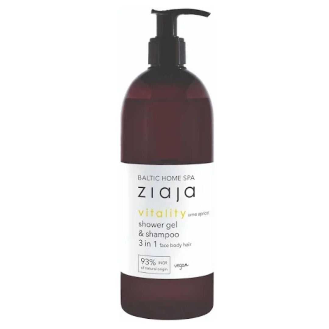 Baltic Home Spa Vitality Shower Gel and Shampoo 3 in 1