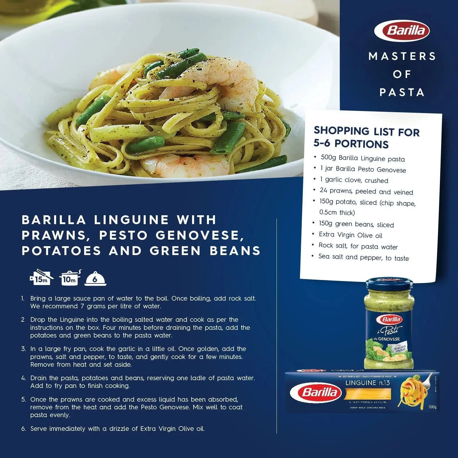 Barilla Linguine No. 13 1kg