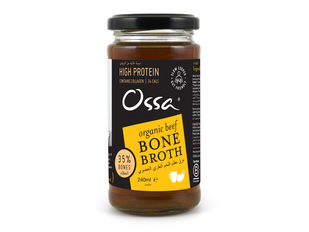 Ossa Organic Beef Bone Broth Ambient 240 ml