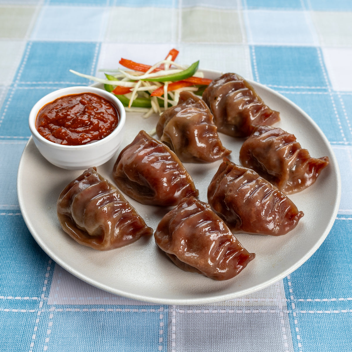 Beef Momos Pink (Dimsum) 5 kg (200-250 pcs approx.)