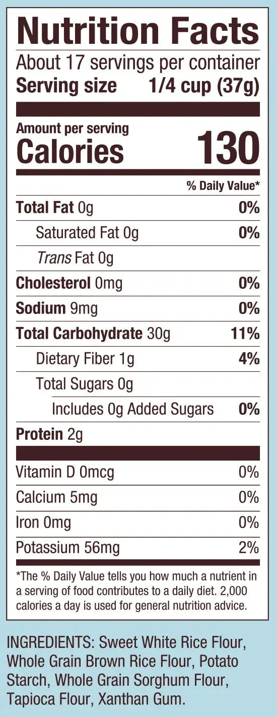 Bob's Red Mill 1-TO-1 Gluten Free Baking Flour, Vegan - 11.34 Kg