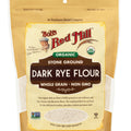 Bob's Red Mill Organic Whole Grain Dark Rye Flour, Non-GMO 567gm