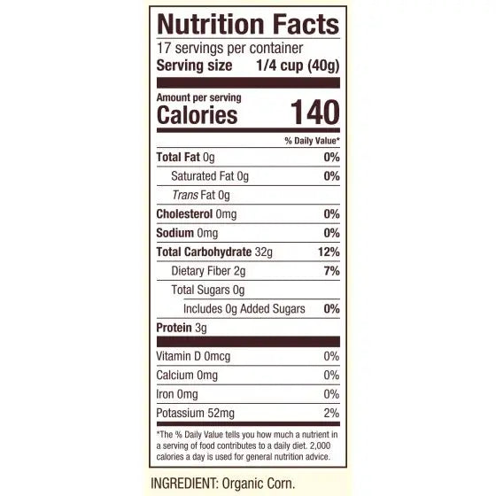 Bob's Red Mill Organic Yellow Corn Polenta, 680gm