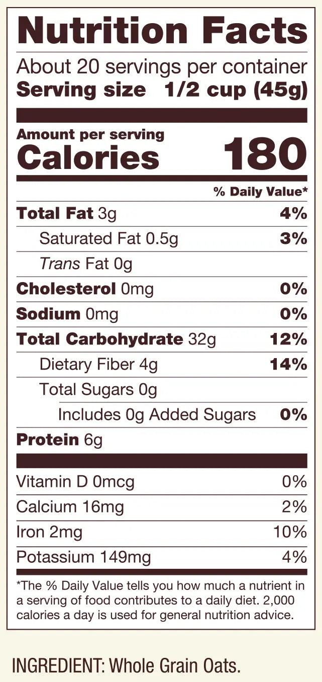 Bob's Red Mill Rolled Oats Quick Cooking, Whole Grain, Non-GMO 907gm