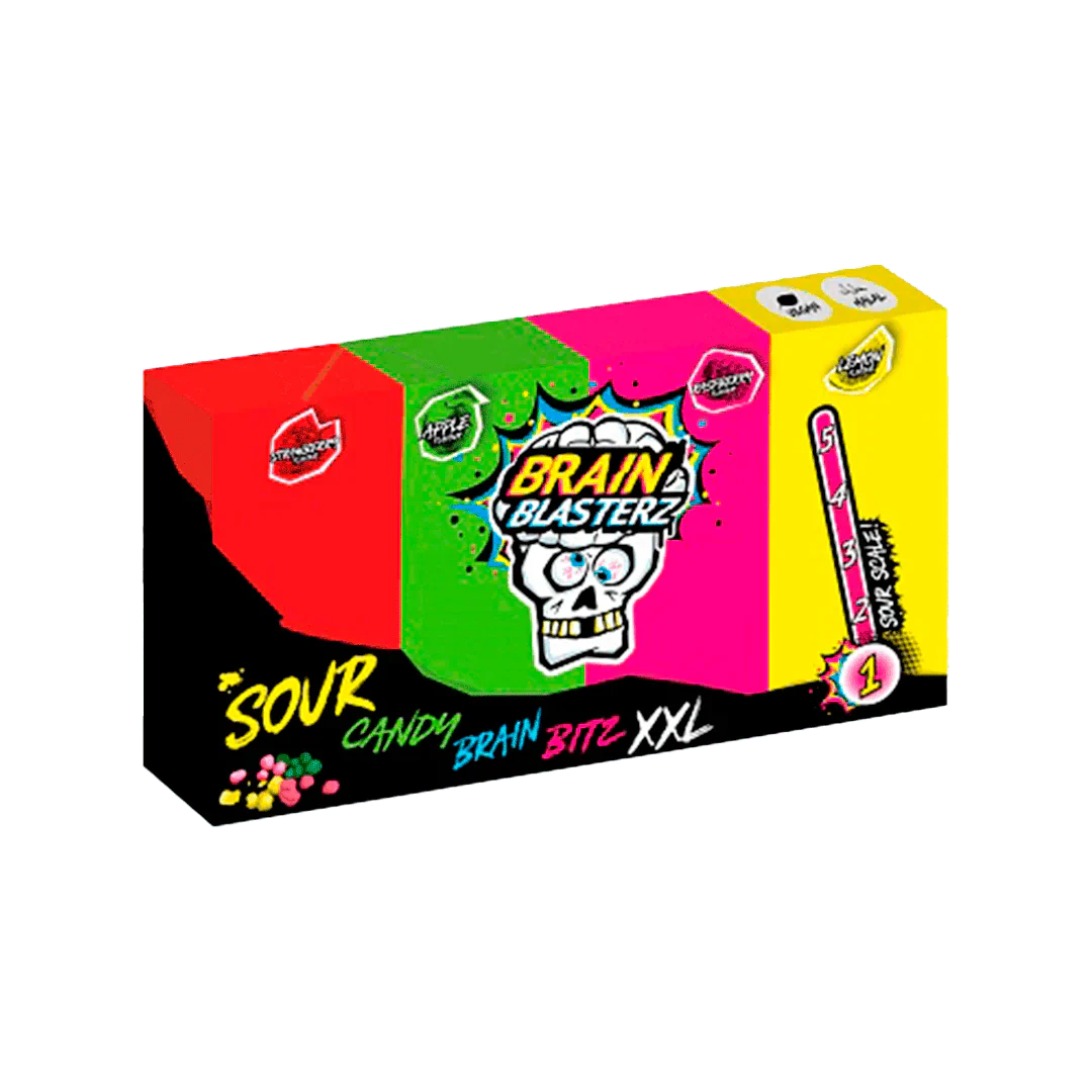 Brain Blasterz Sour Candy Bitz XXL 144g