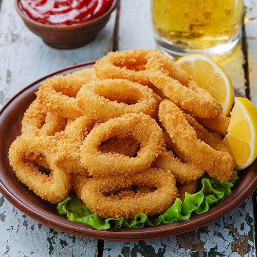 Breaded Squid Rings (1 kg)