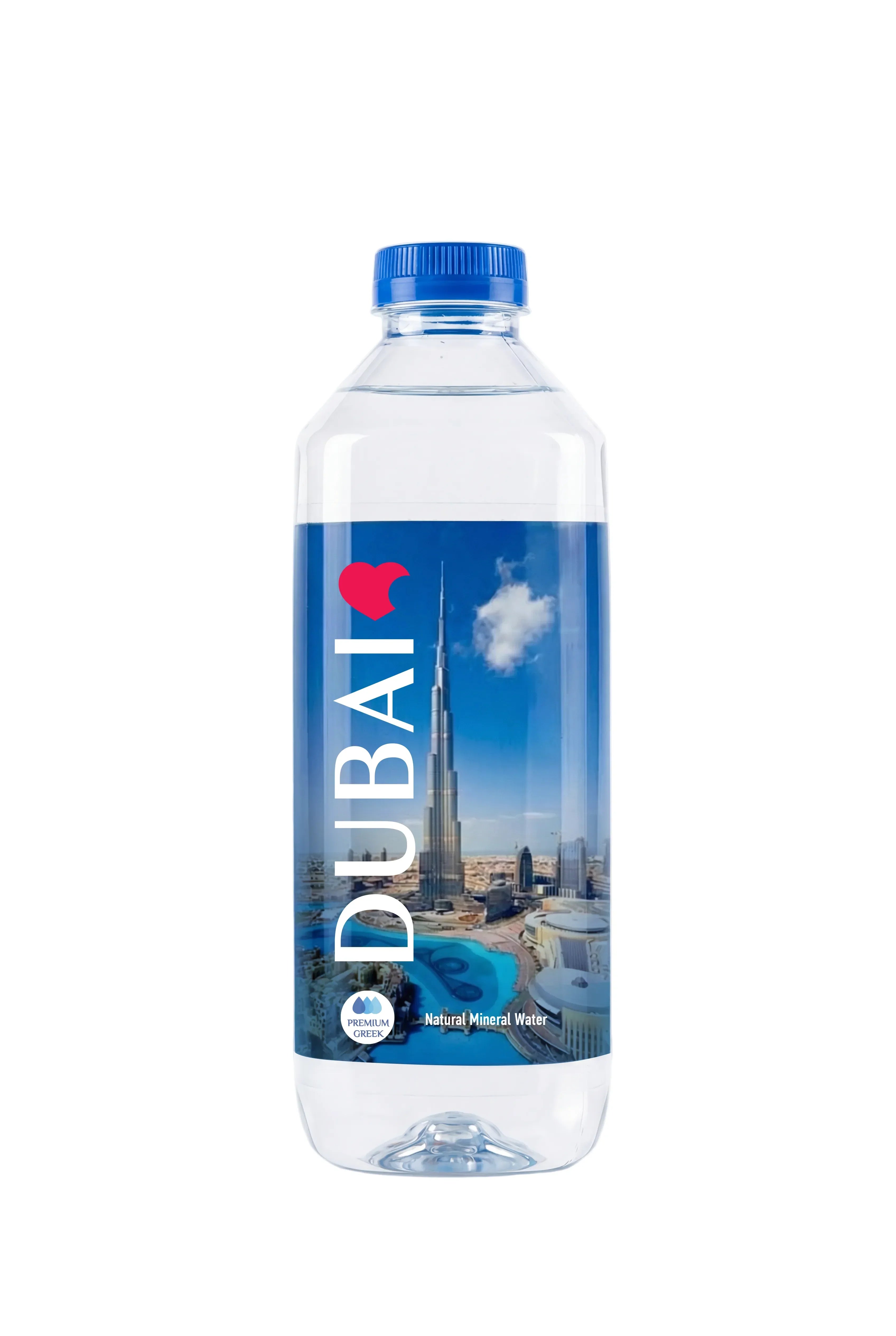 Love Hellas Premium Greek Natural Mineral Still Water 500ml PET bottle - Burj Khalifa