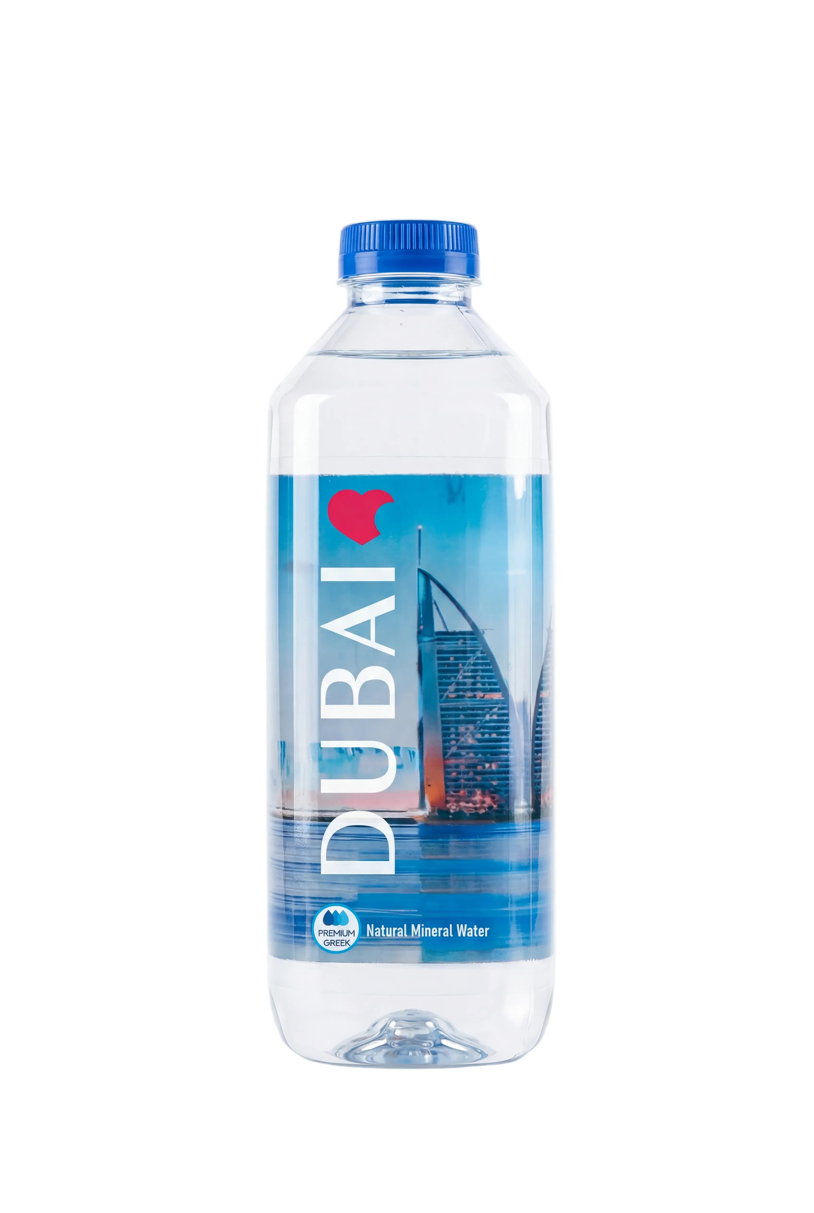 Love Hellas Premium Greek Natural Mineral Still Water 500ml PET bottle Burj Al Arab