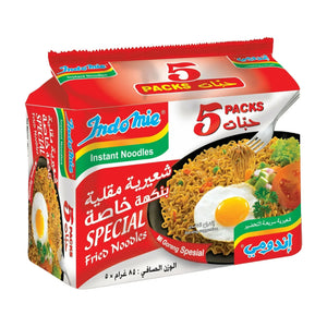 Indomie Special Instant Fried Noodles with Seasoning Powder and Sauce - 85g Pack of 40