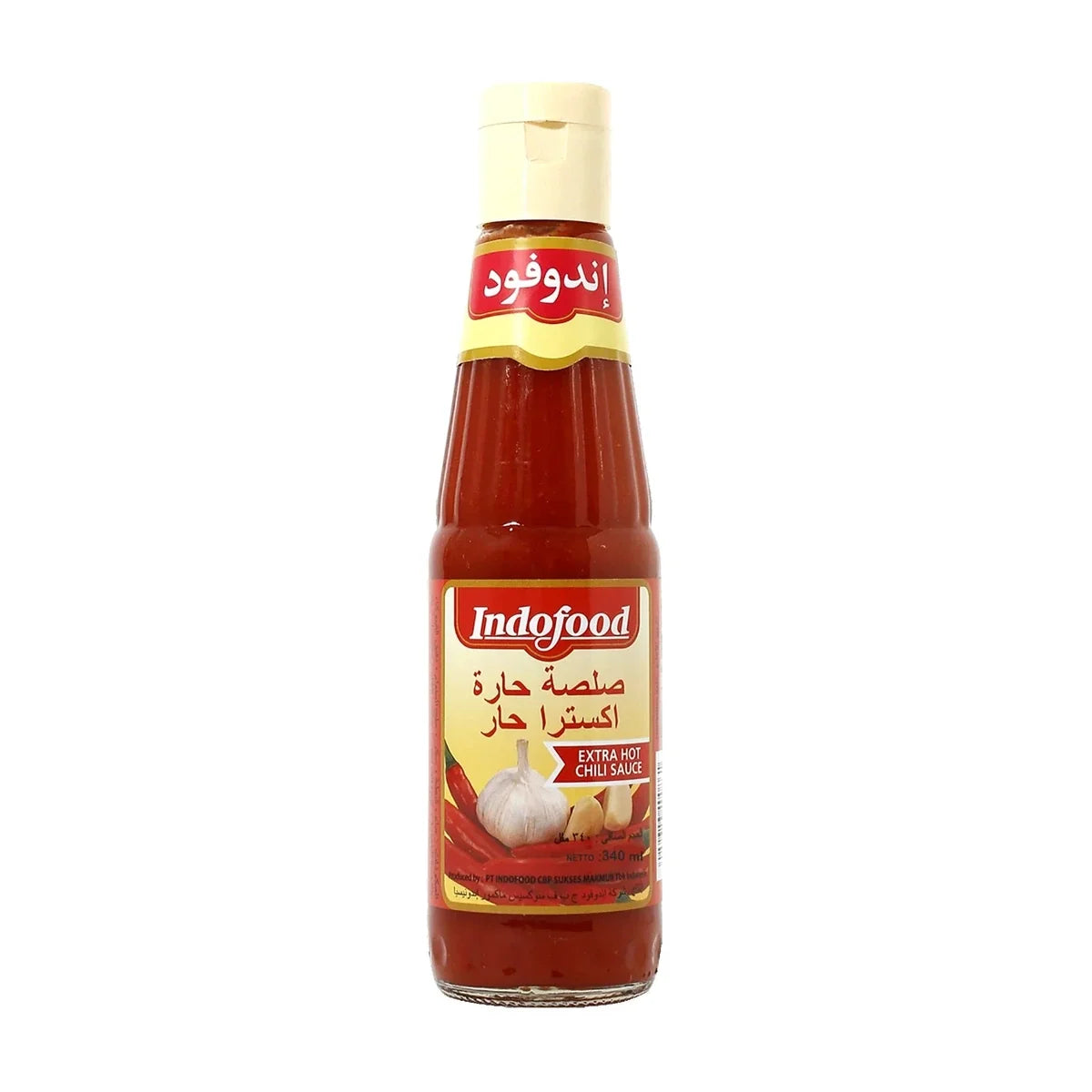 Indofood Extra Hot Chili Sauce - 140ml Pack of 3
