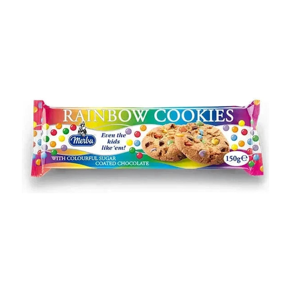 Merba Rainbow Cookies 150g | Welaza